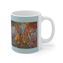 Load image into Gallery viewer, Florals Ceramic Mug 11oz