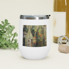 Load image into Gallery viewer, Wine - White Bottle - 12oz Insulated Wine Tumbler