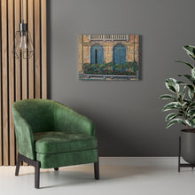 Load image into Gallery viewer, Travel - Italy Blue Shutters Canvas Gallery Wraps