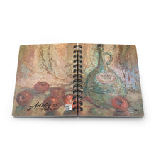 Load image into Gallery viewer, Wine Spiral Bound Journal