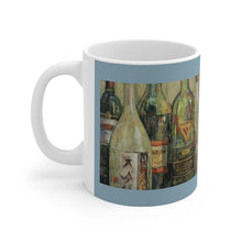 Load image into Gallery viewer, Wine - White Bottle Ceramic Mug 11oz