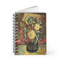 Load image into Gallery viewer, Floral Spiral Bound Journal