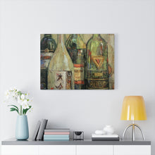 Load image into Gallery viewer, Wine - White Bottle Canvas Gallery Wraps