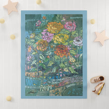 Load image into Gallery viewer, Florals Soft Fleece Blanket