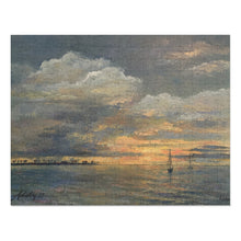 Load image into Gallery viewer, Coastal - Sunset Sail - Jigsaw Puzzle (250, 500, 1000)