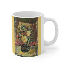 Load image into Gallery viewer, Florals Ceramic Mug 11oz