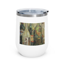 Load image into Gallery viewer, Wine - White Bottle - 12oz Insulated Wine Tumbler