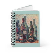 Load image into Gallery viewer, Wine Spiral Bound Journal