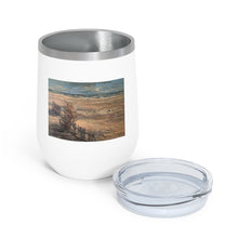 Load image into Gallery viewer, Coastal - Winter Beach - 12oz Insulated Wine Tumbler