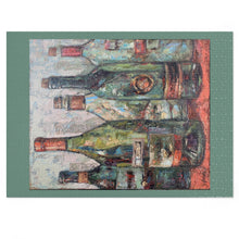 Load image into Gallery viewer, Wine - Bottles on Red - Jigsaw Puzzle (252, 500, 1000)