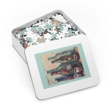 Load image into Gallery viewer, Wine - 3 bottles shadow - Jigsaw Puzzle (252, 500)