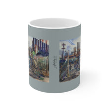 Load image into Gallery viewer, Travel - YSU Steel Mill Ceramic Mug 11oz