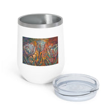 Load image into Gallery viewer, Florals 12oz Insulated Wine Tumbler