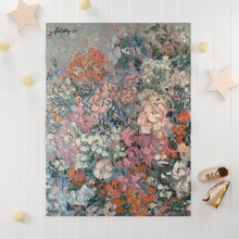 Load image into Gallery viewer, Florals Soft Fleece Blanket