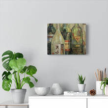 Load image into Gallery viewer, Wine - White Bottle Canvas Gallery Wraps