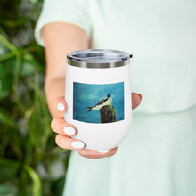 Load image into Gallery viewer, Coastal - Birds Eye View - 12oz Insulated Wine Tumbler