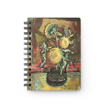 Load image into Gallery viewer, Floral Spiral Bound Journal