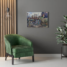 Load image into Gallery viewer, Travel - YSU Steel Mill Canvas Gallery Wraps