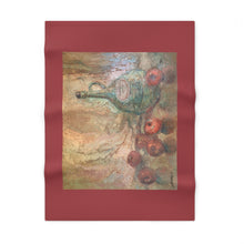 Load image into Gallery viewer, Wine Soft Fleece Blanket