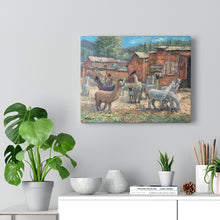 Load image into Gallery viewer, Travel - Alpaca Rush Hour Canvas Gallery Wraps