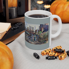 Load image into Gallery viewer, Travel - YSU Steel Mill Ceramic Mug 11oz