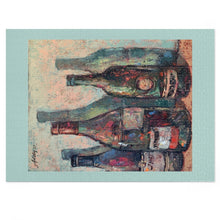 Load image into Gallery viewer, Wine - 3 bottles shadow - Jigsaw Puzzle (252, 500)