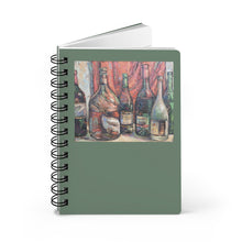 Load image into Gallery viewer, Wine Spiral Bound Journal