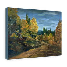 Load image into Gallery viewer, Travel - Canada Fall Drive Canvas Gallery Wraps