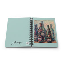 Load image into Gallery viewer, Wine Spiral Bound Journal