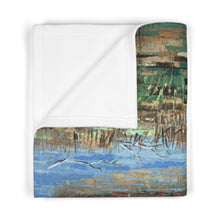 Load image into Gallery viewer, Coastal Soft Fleece Blanket