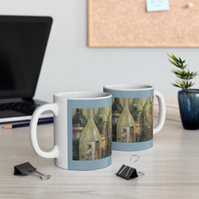 Load image into Gallery viewer, Wine - White Bottle Ceramic Mug 11oz