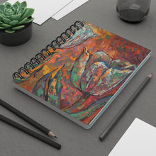 Load image into Gallery viewer, Floral Spiral Bound Journal