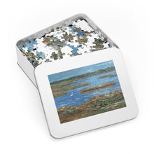 Load image into Gallery viewer, Coastal - Heron in Marsh - Jigsaw Puzzle (250, 500, 1000)