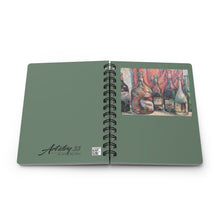 Load image into Gallery viewer, Wine Spiral Bound Journal