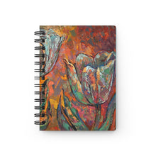 Load image into Gallery viewer, Floral Spiral Bound Journal