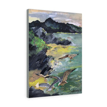 Load image into Gallery viewer, Travel - Gulls Watercolor Canvas Gallery Wraps
