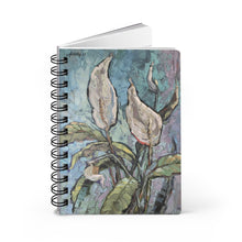 Load image into Gallery viewer, Florals Spiral Bound Journal