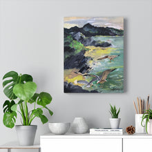 Load image into Gallery viewer, Travel - Gulls Watercolor Canvas Gallery Wraps