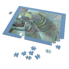 Load image into Gallery viewer, Wine - 2 green bottles - Jigsaw Puzzle (252, 500)