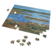 Load image into Gallery viewer, Coastal - Heron in Marsh - Jigsaw Puzzle (250, 500, 1000)