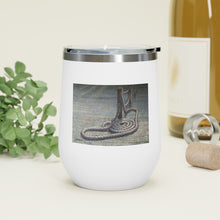 Load image into Gallery viewer, Coastal - Coiled Rope - 12oz Insulated Wine Tumbler