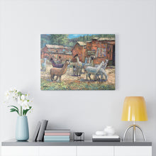 Load image into Gallery viewer, Travel - Alpaca Rush Hour Canvas Gallery Wraps