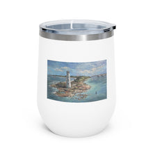 Load image into Gallery viewer, Coastal - Bahama Lighthouse - 12oz Insulated Wine Tumbler
