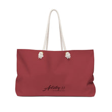 Load image into Gallery viewer, Wine Weekender Bag - Bottle with Apples