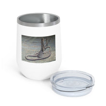 Load image into Gallery viewer, Coastal - Coiled Rope - 12oz Insulated Wine Tumbler