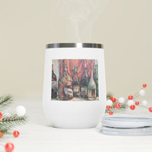 Load image into Gallery viewer, Wine - 6 bottles on tan - 12oz Insulated Wine Tumbler
