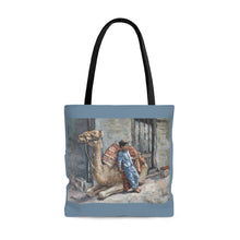 Load image into Gallery viewer, Travel - Egypt Camel and Boy Tote Bag