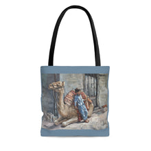 Load image into Gallery viewer, Travel - Egypt Camel and Boy Tote Bag