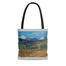 Load image into Gallery viewer, Travel - White Mountains Tote Bag