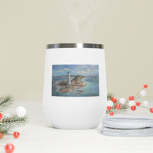 Load image into Gallery viewer, Coastal - Bahama Lighthouse - 12oz Insulated Wine Tumbler